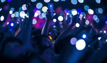 美好的夜晚花季短视频素材